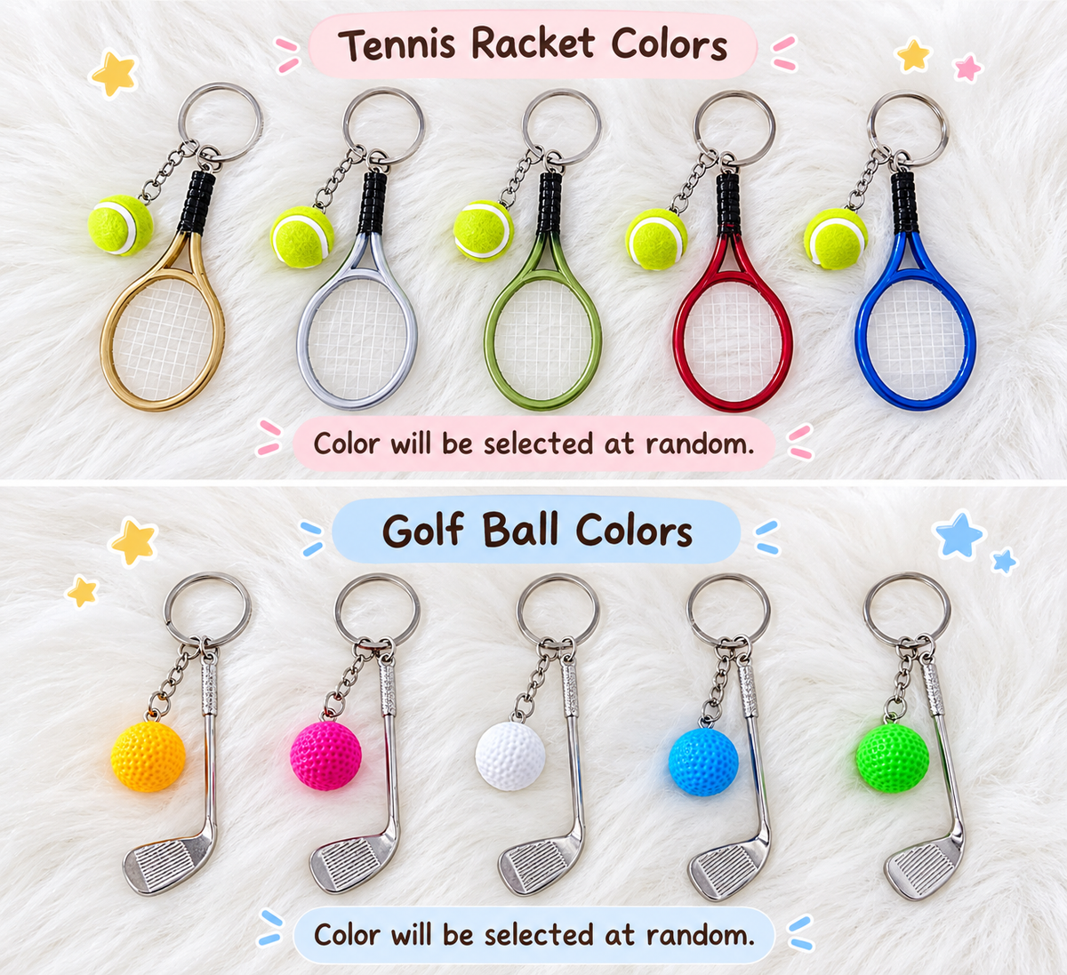 🎾Tennis / ⛳️Golf / 🏸Badminton